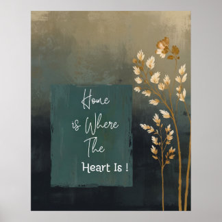 Poster La maison est là où le coeur est