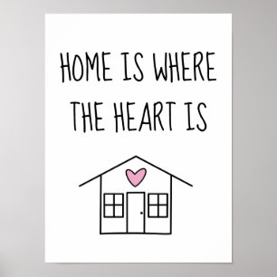 Poster La maison est le coeur