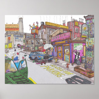 Poster La maison funéraire de Tito à 10 dollars