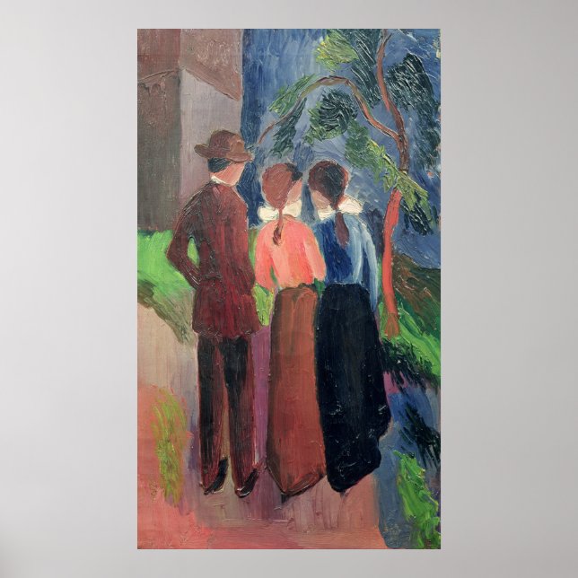 Poster La Marche, 1914 (Devant)