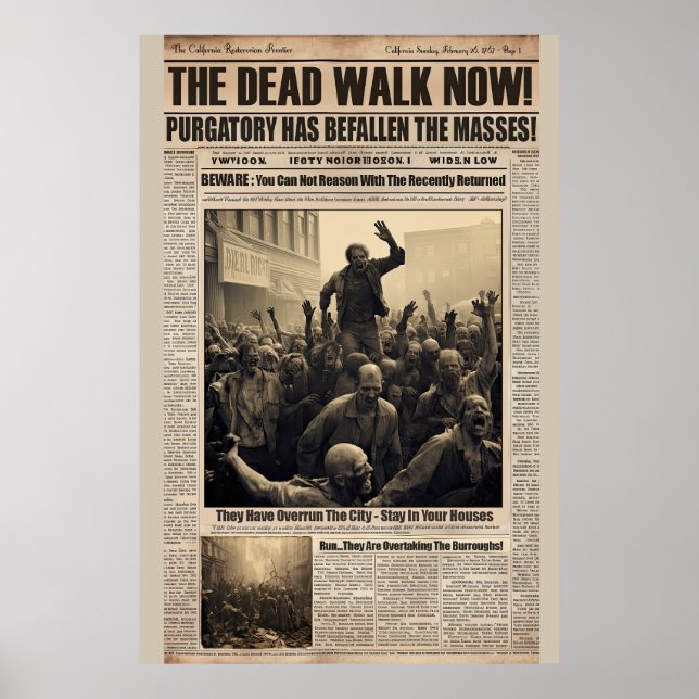 Poster La Marche des Morts maintenant ! (Devant)