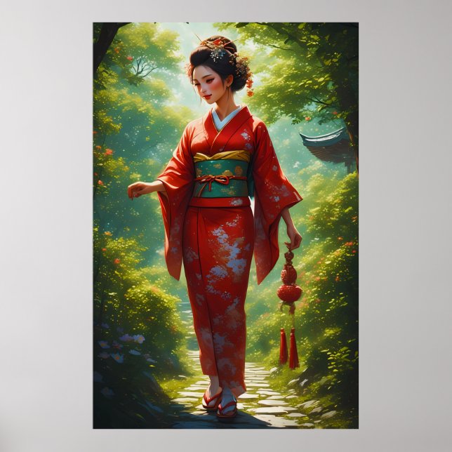 Poster La marche du kimono (Devant)