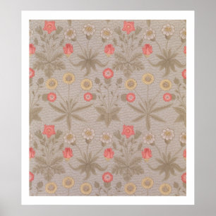 Poster La "marguerite", le premier papier peint a conçu