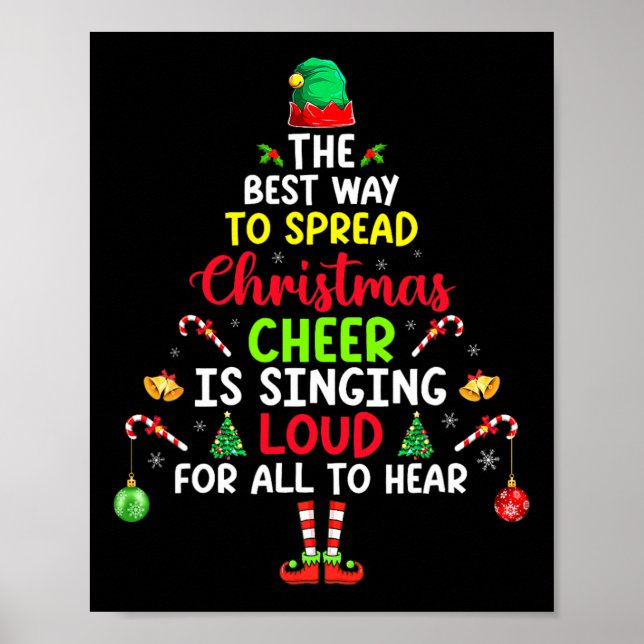 Poster La Meilleure Façon De Diffuser La Soirée De Noël E (Devant)