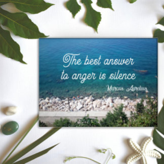 Poster La meilleure réponse est l'affiche de la sagesse l