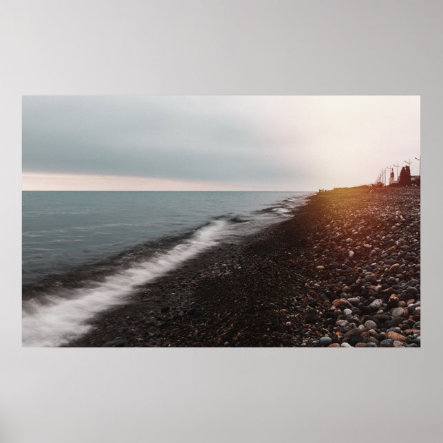 Poster La mer de Batumi. Géorgie (Devant)