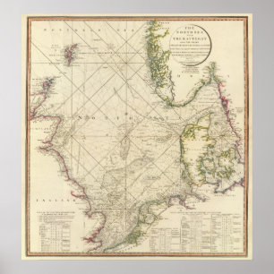 Poster La Mer du Nord, le Cattégat