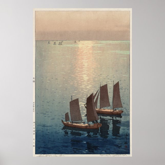 Poster La Mer Étincelante. (Devant)