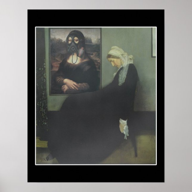 Poster La mère de Whistler s'est fait gazer (Devant)