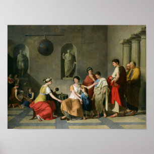 Poster La Mère des Gracchi, vers 1780