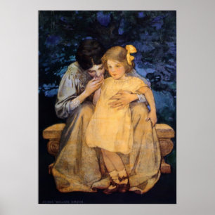 Poster La mère et l'enfant de Willcox
