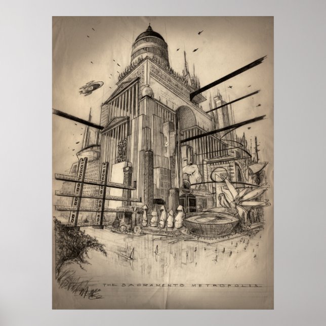 Poster La métropole du Grand Sacramento (Devant)