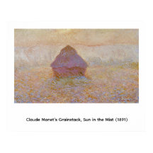 La Meule de Claude Monet, Soleil dans la Brume (18