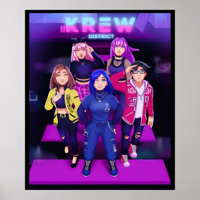 Poster La mignonne Fanart Funneh et le magasin de caricat (Devant)