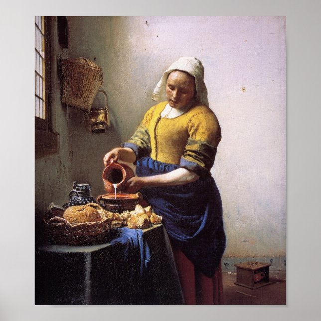 Poster La Milkmaid (Devant)