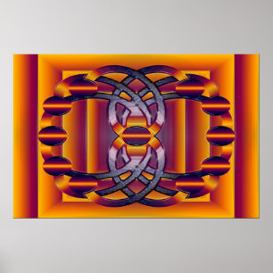 Poster la molécule brillante
