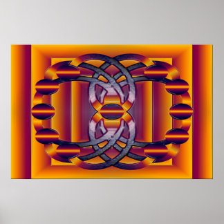 Poster la molécule brillante