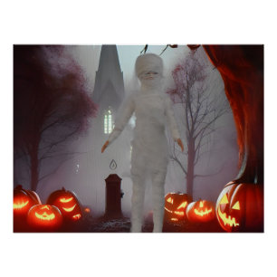 Poster La Momie. Halloween