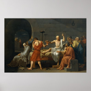 Poster La Mort De Socrate