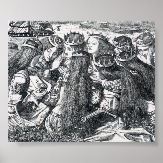 Poster La mort du roi Arthur (Devant)