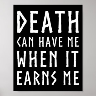 Poster La Mort Peut M'Avoir Quand Il M'Obtient Une Vidéo
