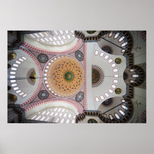 Poster La mosquée Suleymaniye à Istanbul