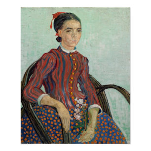 Poster La Mousme, 1888 de Vincent van Gogh  