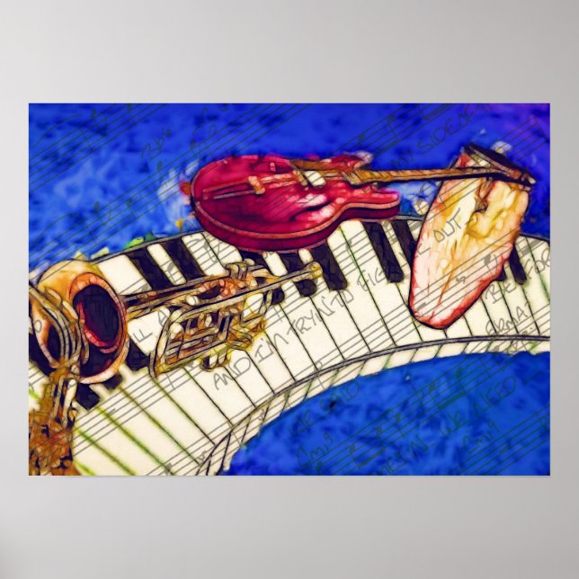 Poster La musique en moi (Devant)