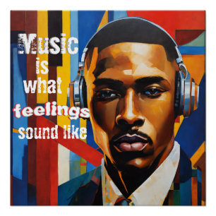 Poster La musique est ce que les sentiments sonnent comme