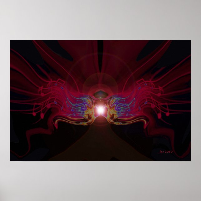 Poster La musique est légère (Devant)