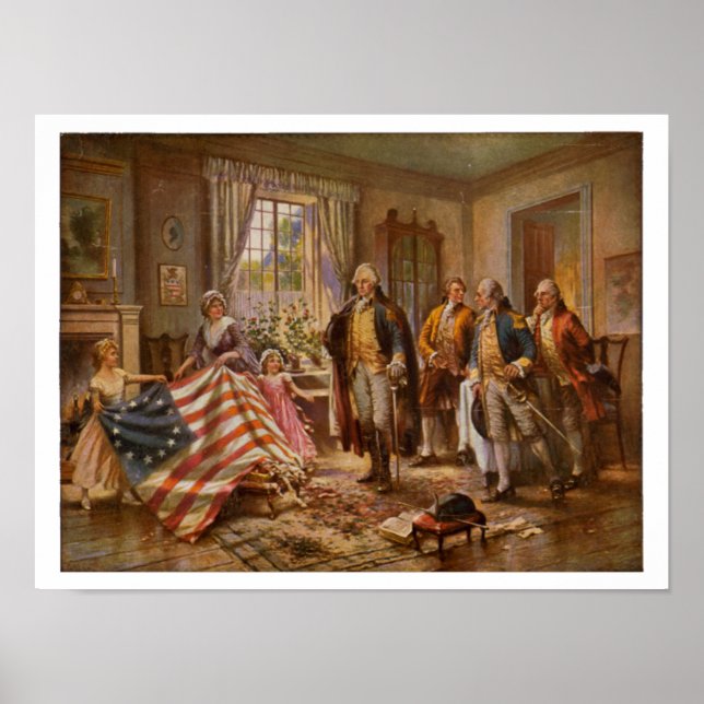 Poster La naissance de la vieille gloire par Percy Moran  (Devant)