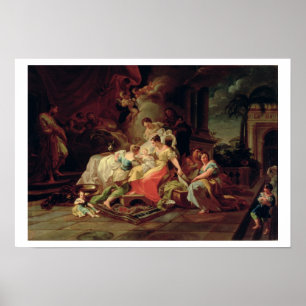 Poster La naissance de Marie, c.1753 (huile sur toile)