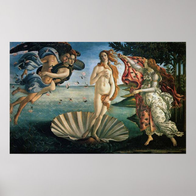 Poster La naissance de Vénus (Devant)