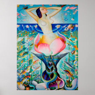 POSTER LA NAISSANCE DE VÉNUS