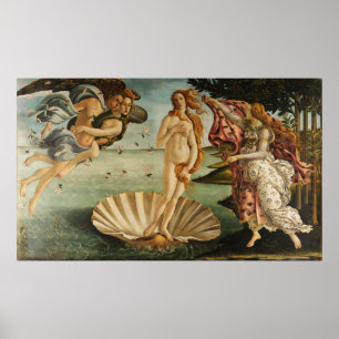 Poster La naissance de Vénus