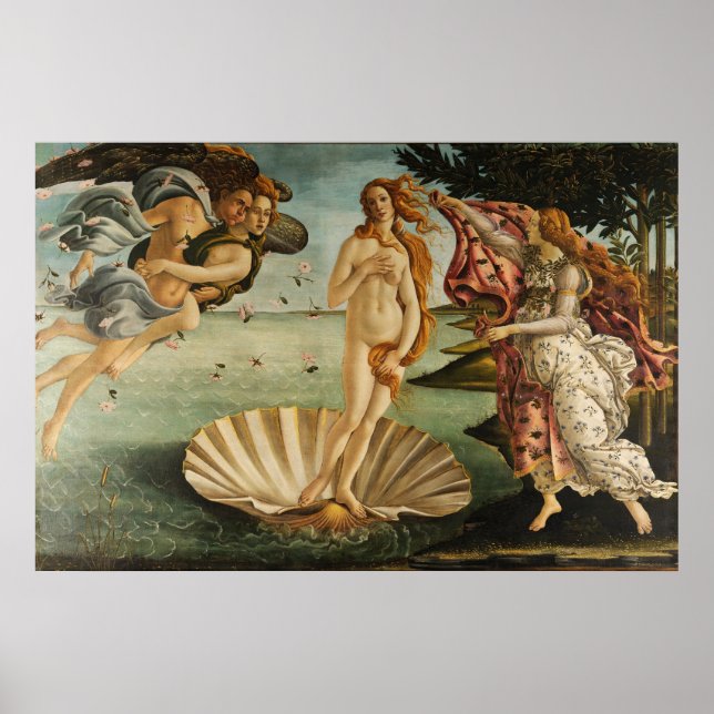 Poster La naissance de Vénus (Devant)