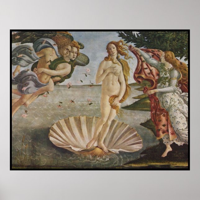 Poster La naissance de Vénus (Devant)