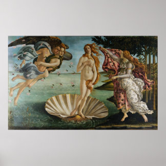 Poster La naissance de Vénus (par Sandro Botiicelli)