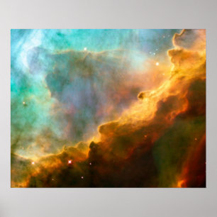 Poster La NASA - Nébuleuse d'Omega/cygne (M17)