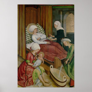 Poster La Nativité de la Vierge, v.1500