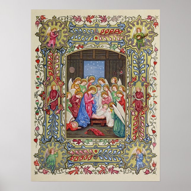 Poster La Nativité de Notre Seigneur (Devant)