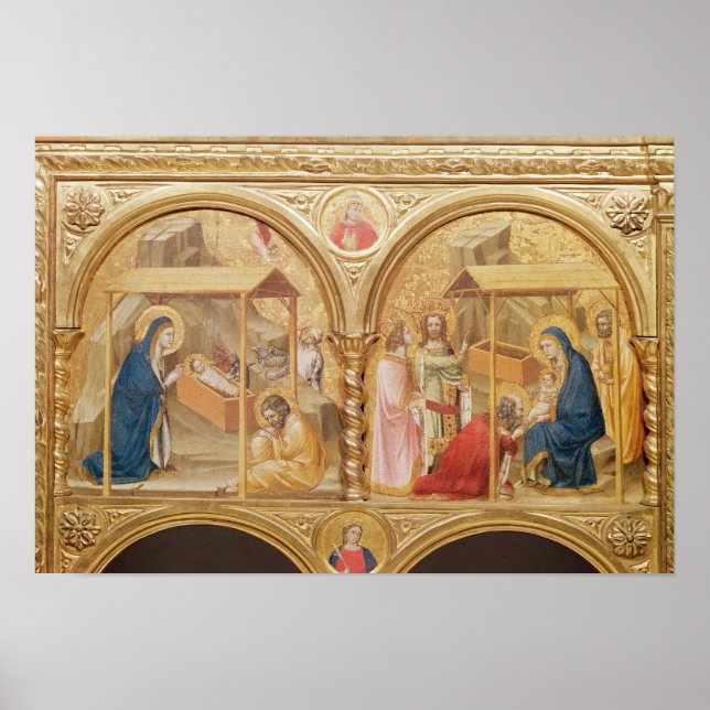 Poster La Nativité et l'Adoration des Mages (Devant)