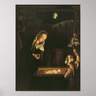 Poster La Nativité la nuit