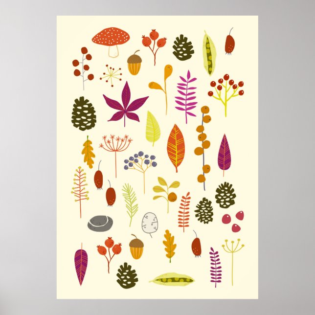 Poster La nature boisée (Devant)