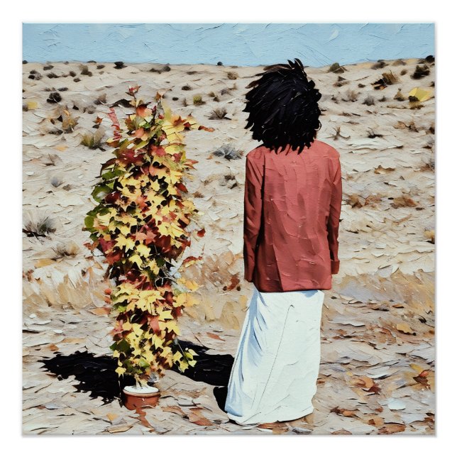 Poster La nature rencontre l'isolement (Devant)