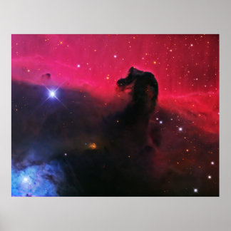 Poster La nébuleuse à tête de cheval