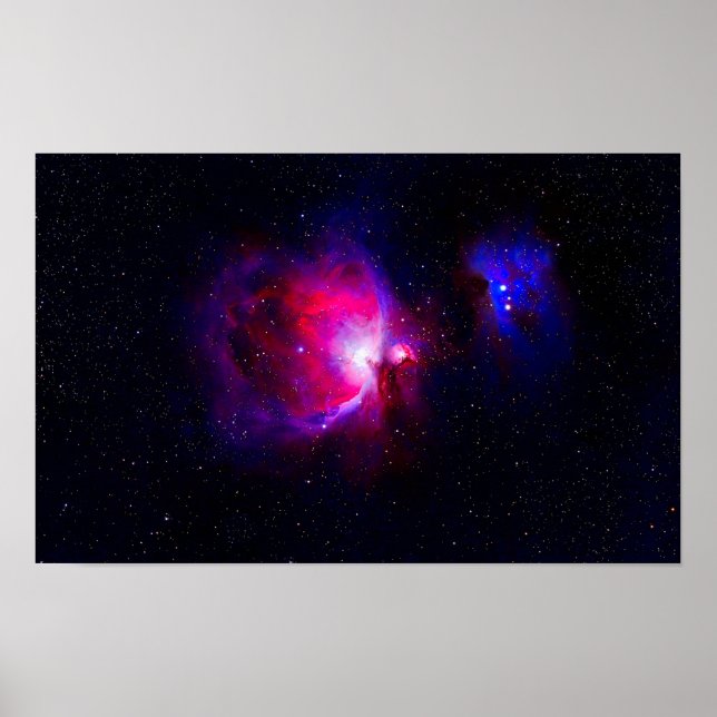 Poster La nébuleuse d'Orion (Devant)