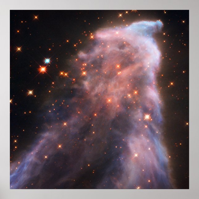 Poster La Nébuleuse fantôme - Image du télescope spatial  (Devant)