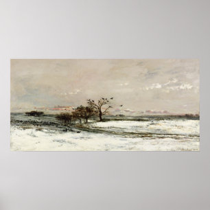 Poster La neige, 1873