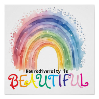 Poster La neurodiversité est belle, 